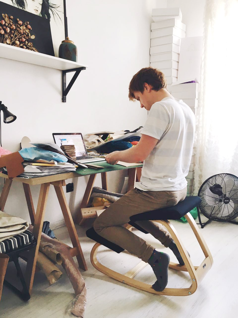 ортопедический динамический стул Smartstool Balance